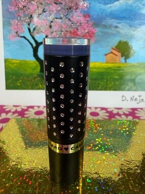 Hard Candy Fierce Effects Ink Well Lipstick Case with Purple Cap and Rhinestones